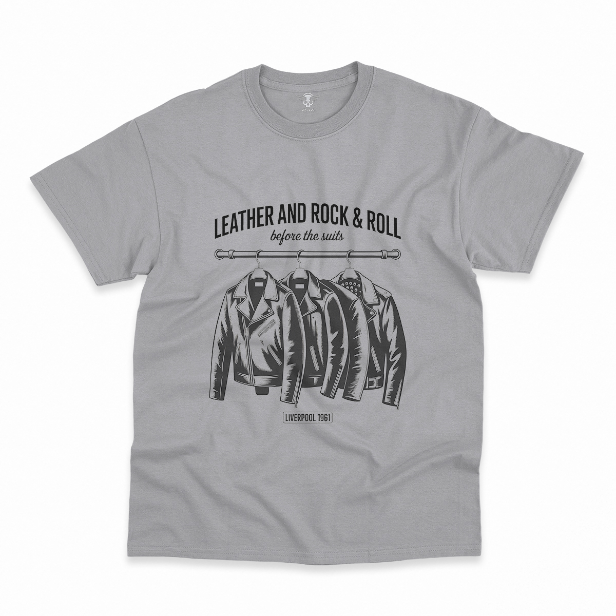 Before the Suits — Liverpool 1961 Leather Rock Tee — Design II