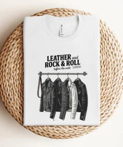 Before the Suits — Liverpool 1961 Leather Rock Tee — Design III