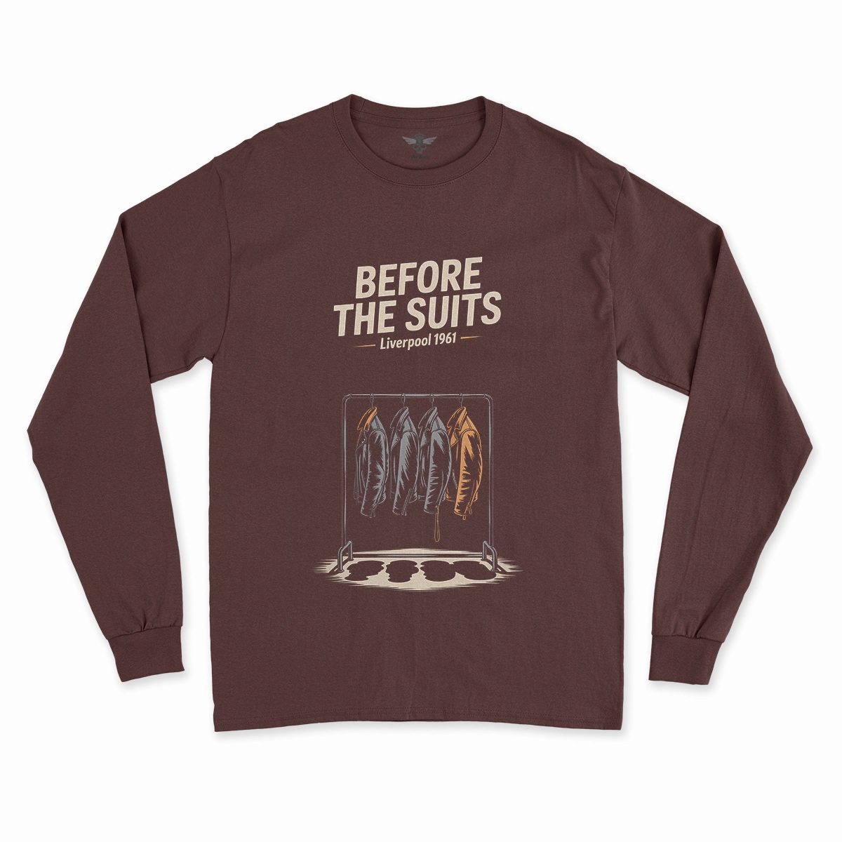Before the Suits — Liverpool 1961 Leather Rock Tee — Design IV