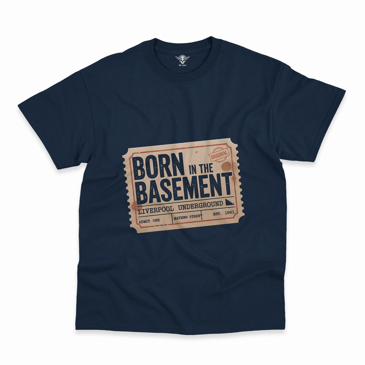 Born in the Basement — Class of '61 Liverpool Underground Tee — Design I