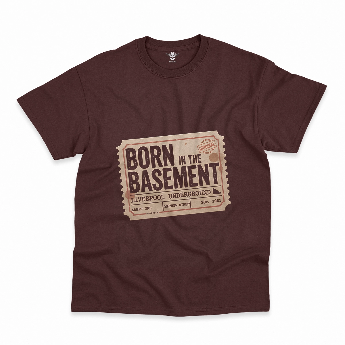 Born in the Basement — Class of '61 Liverpool Underground Tee — Design I