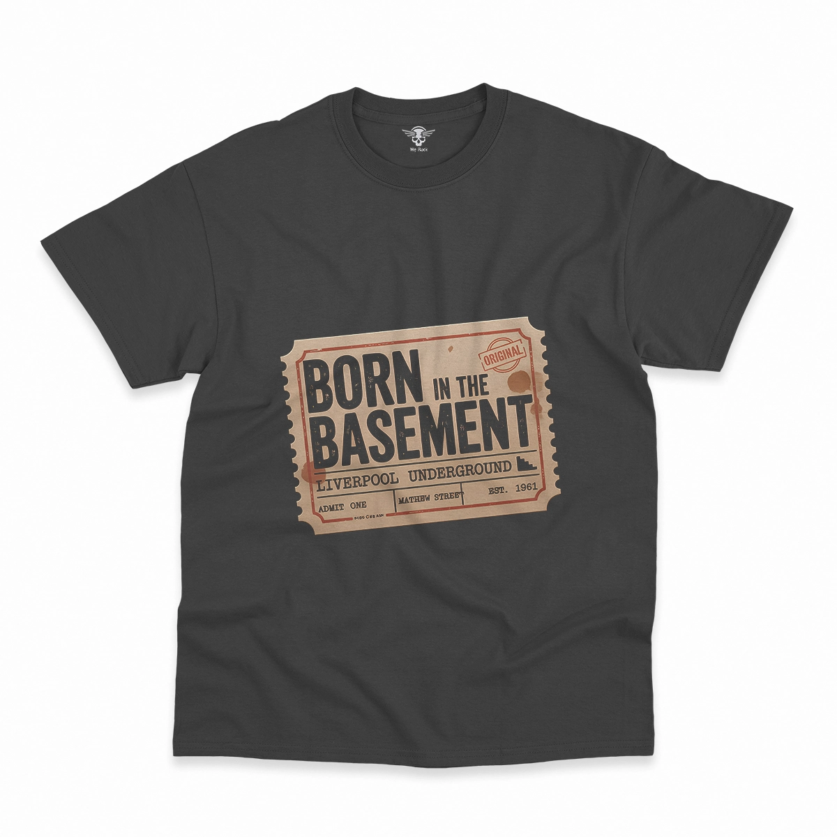 Born in the Basement — Class of '61 Liverpool Underground Tee — Design I