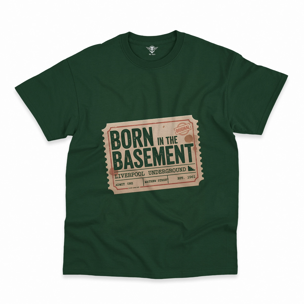 Born in the Basement — Class of '61 Liverpool Underground Tee — Design I