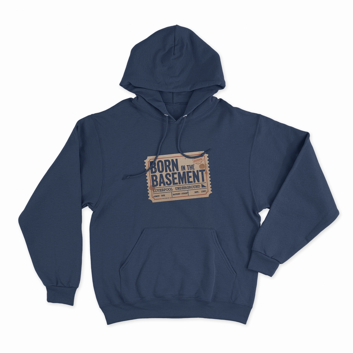 Born in the Basement — Class of '61 Liverpool Underground Tee — Design I