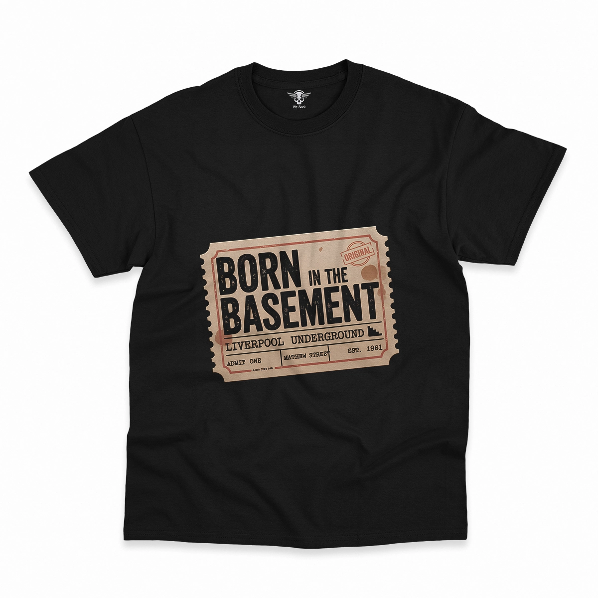 Born in the Basement — Class of '61 Liverpool Underground Tee — Design I