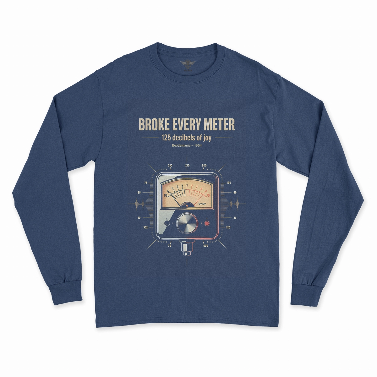 Broke Every Meter — 125 Decibels Beatlemania Heritage Tee