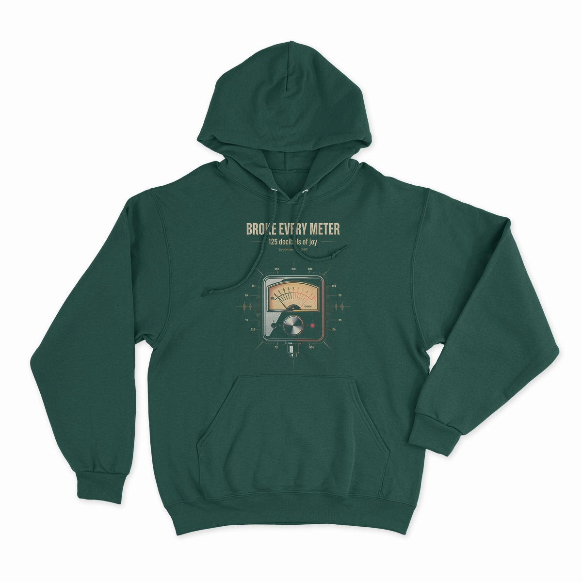 Broke Every Meter — 125 Decibels Beatlemania Heritage Tee