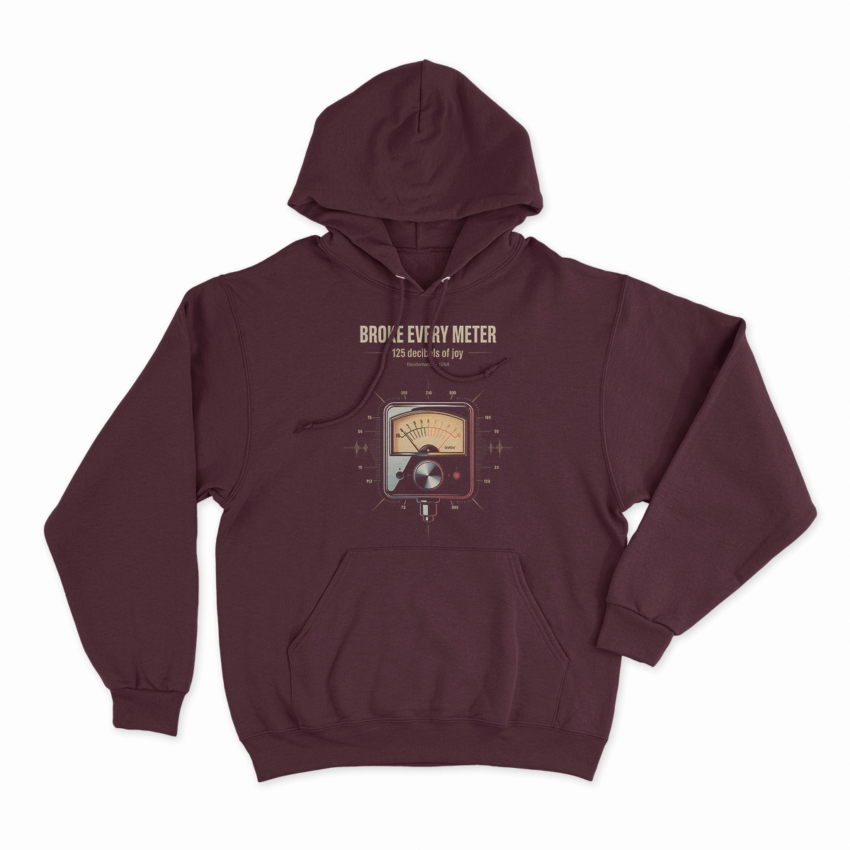 Broke Every Meter — 125 Decibels Beatlemania Heritage Tee
