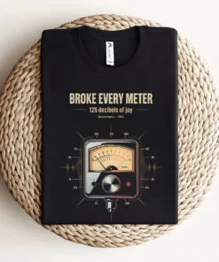 Broke Every Meter — 125 Decibels Beatlemania Heritage Tee