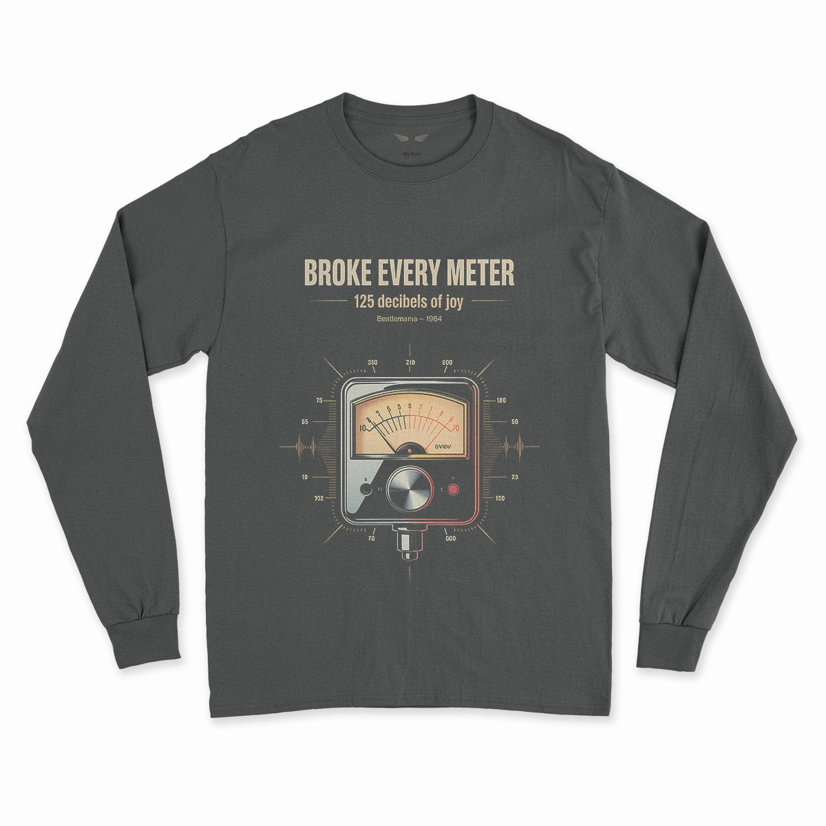 Broke Every Meter — 125 Decibels Beatlemania Heritage Tee