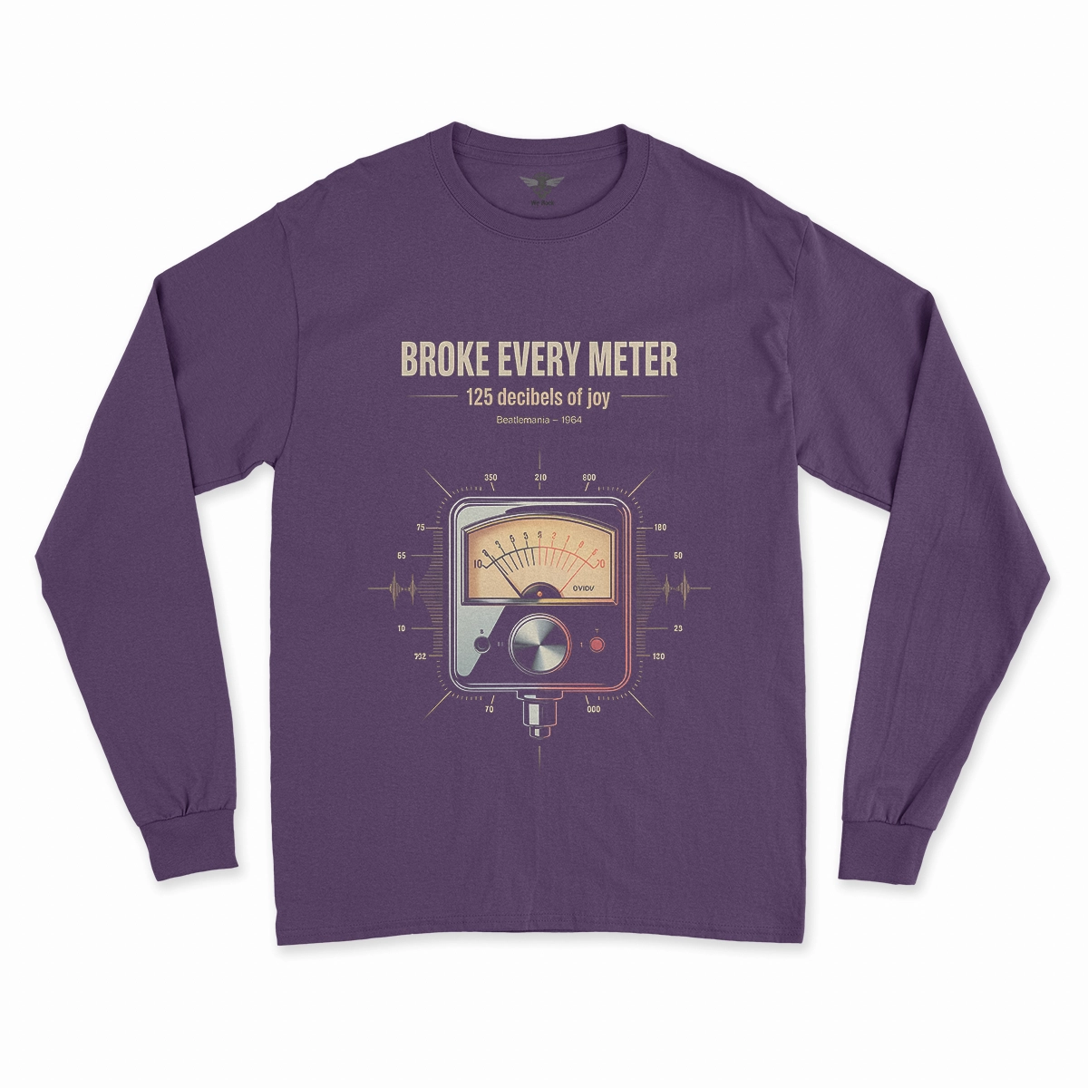Broke Every Meter — 125 Decibels Beatlemania Heritage Tee
