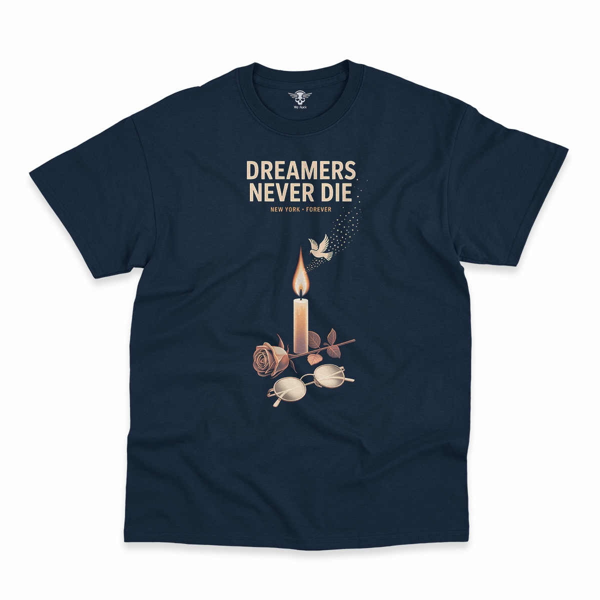 Dreamers Never Die — New York Forever Rock Heritage Tee