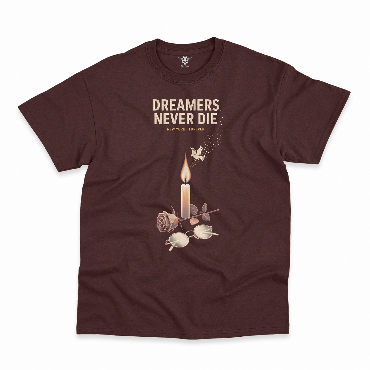 Dreamers Never Die — New York Forever Rock Heritage Tee
