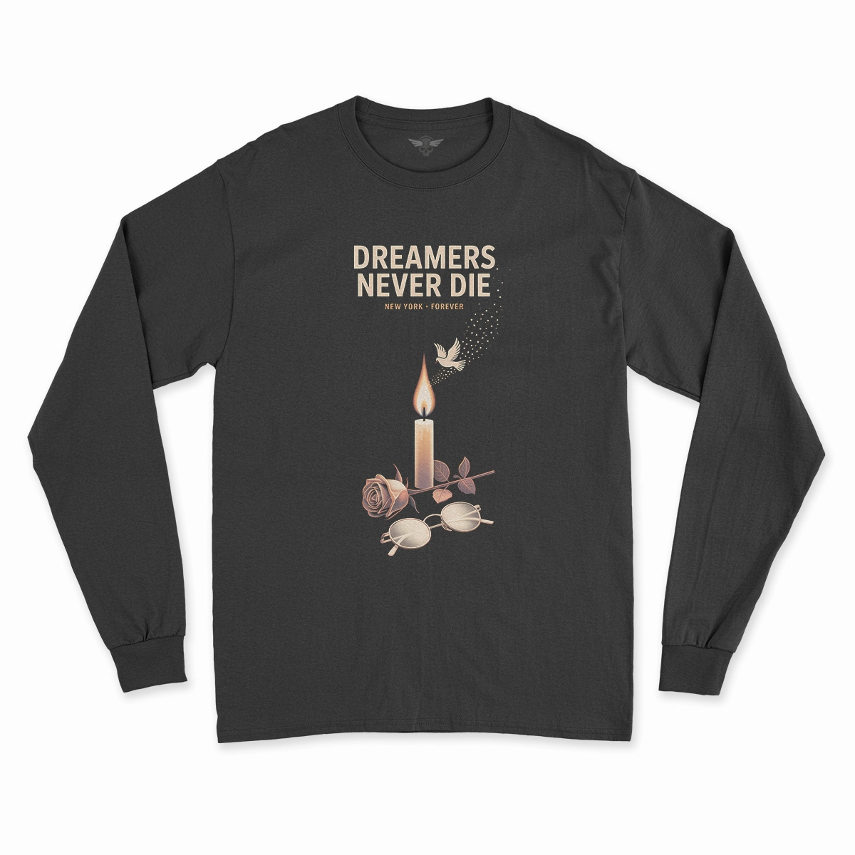 Dreamers Never Die — New York Forever Rock Heritage Tee