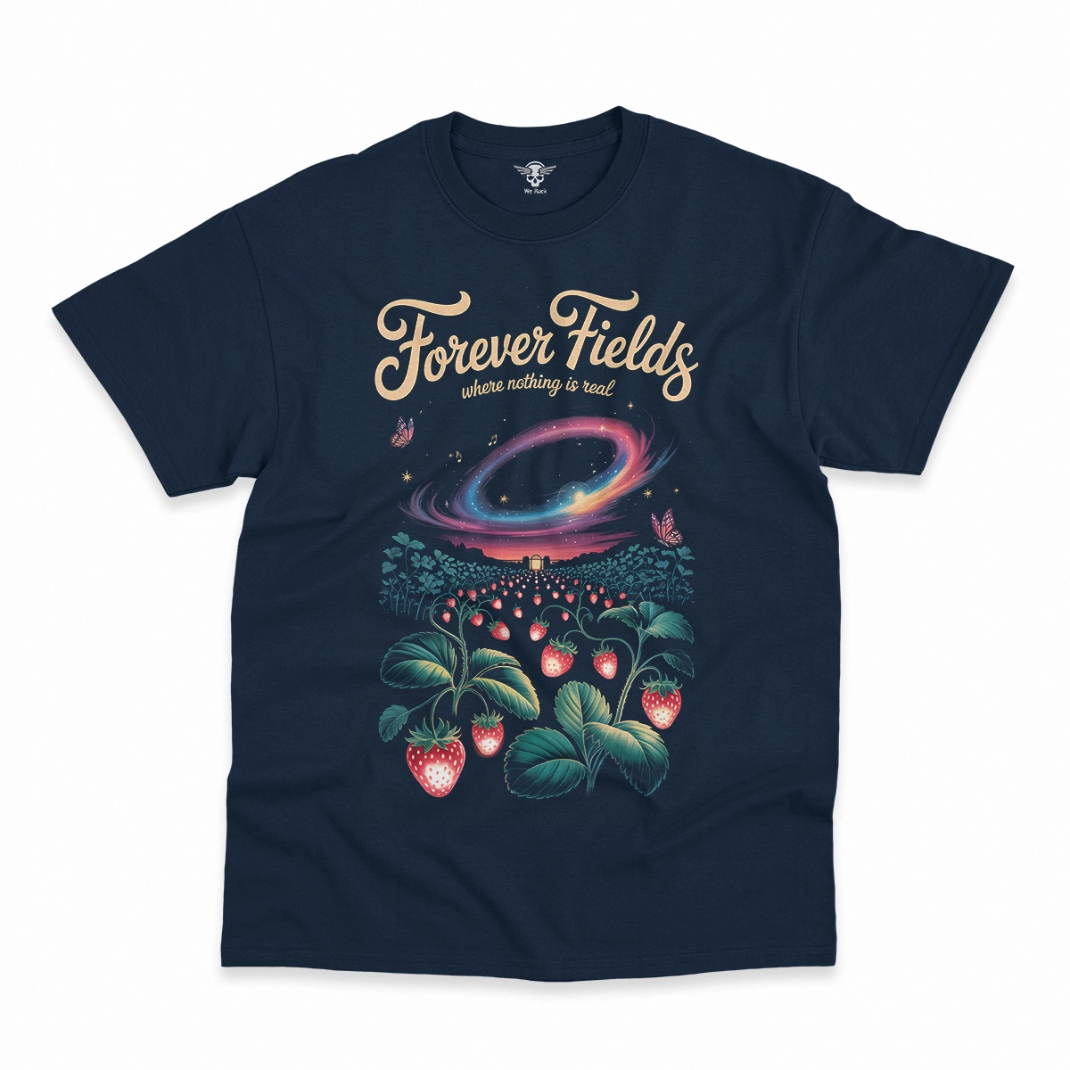 Forever Fields — Surreal Dreamscape Rock Heritage Tee