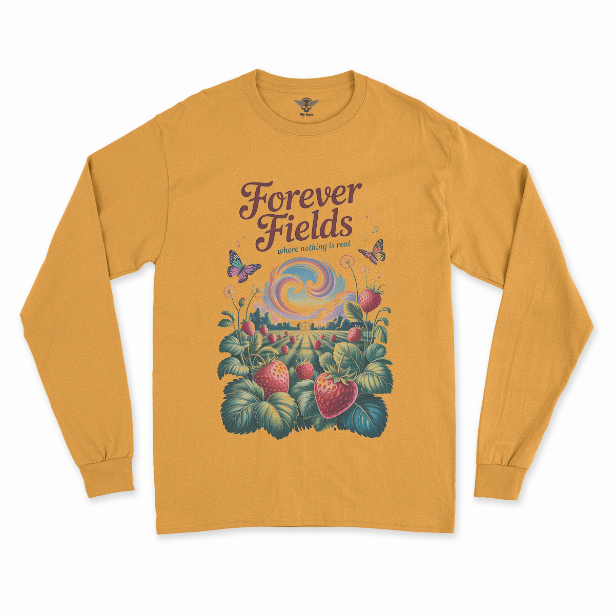 Forever Fields — Surreal Dreamscape Rock Heritage Tee