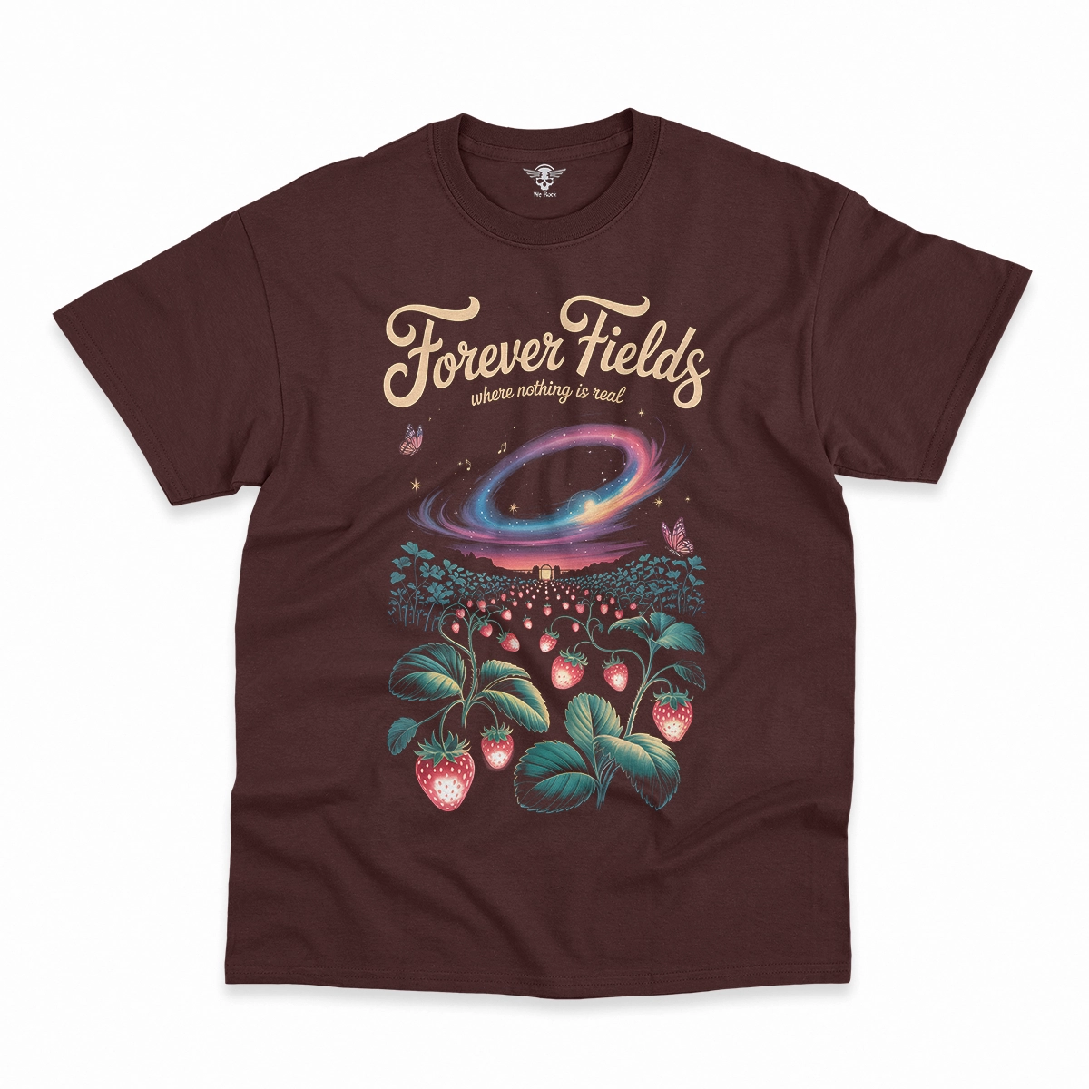 Forever Fields — Surreal Dreamscape Rock Heritage Tee