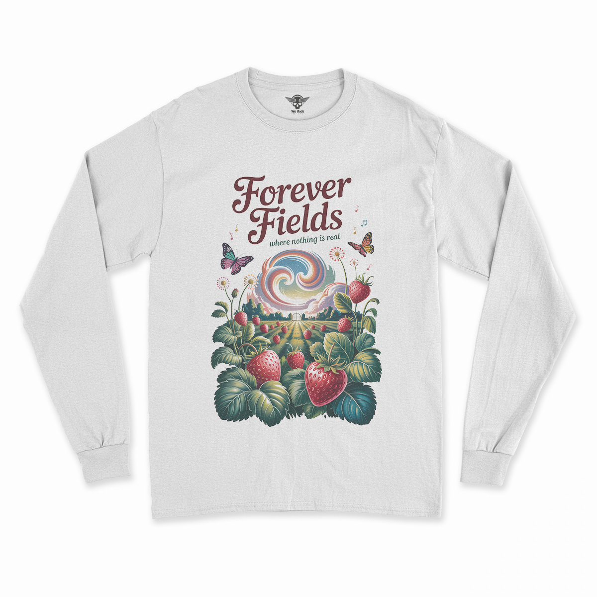 Forever Fields — Surreal Dreamscape Rock Heritage Tee