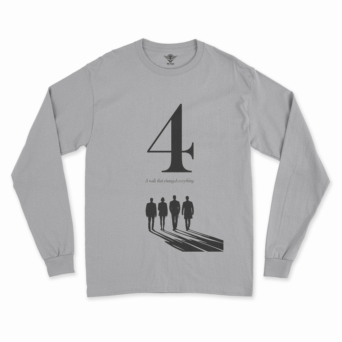 Four — A Walk That Changed Everything — Minimalist Rock Tee