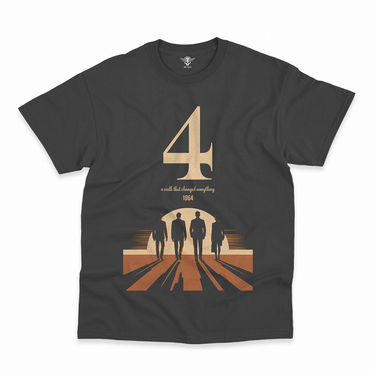 Four — A Walk That Changed Everything — Minimalist Rock Tee