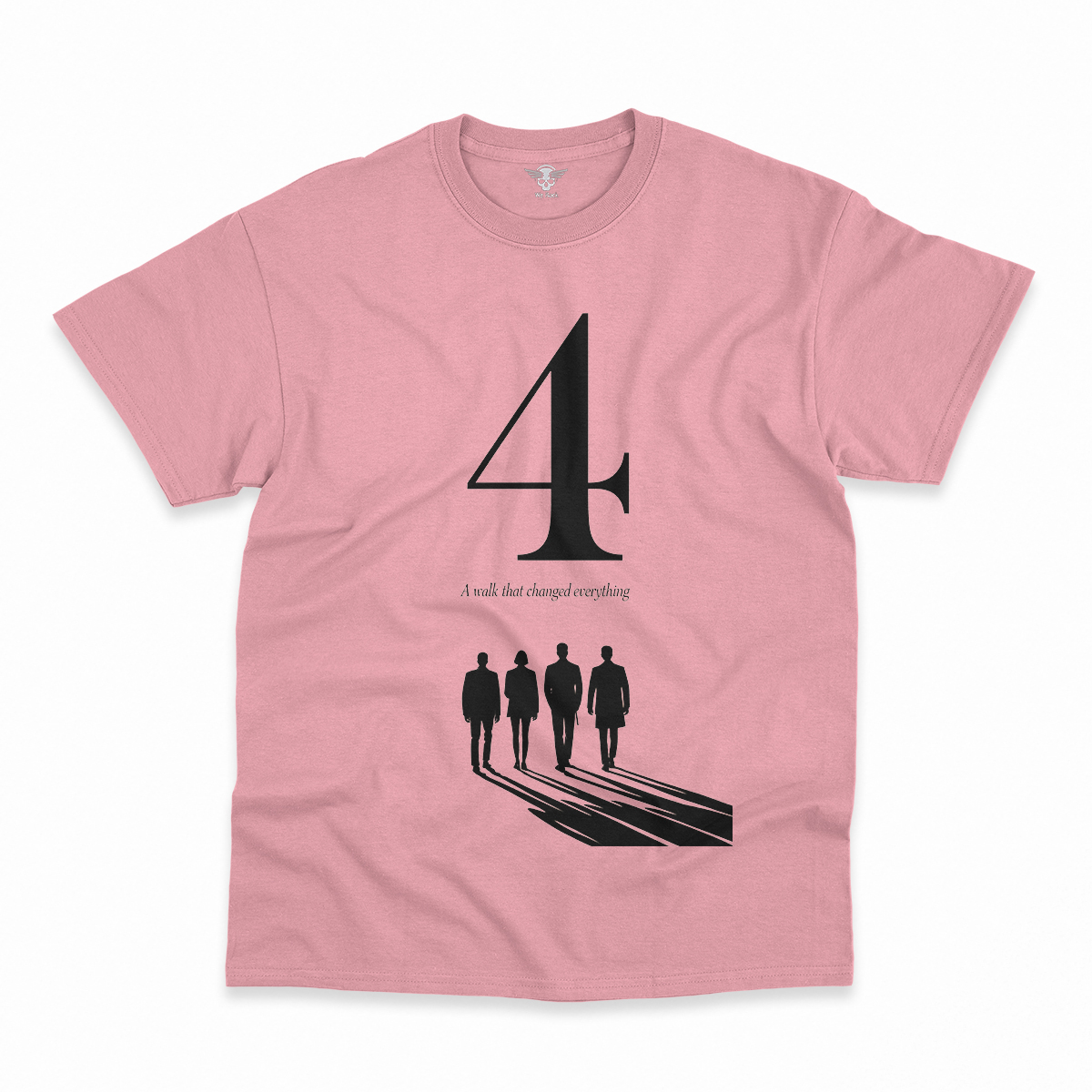 Four — A Walk That Changed Everything — Minimalist Rock Tee