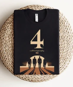 Four — A Walk That Changed Everything — Minimalist Rock Tee