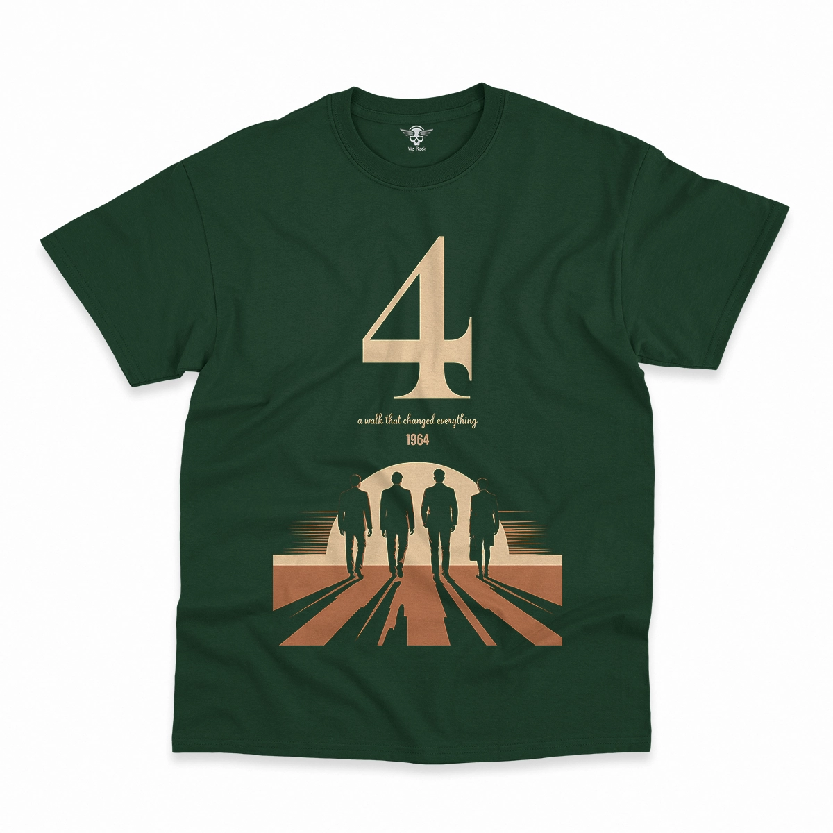 Four — A Walk That Changed Everything — Minimalist Rock Tee