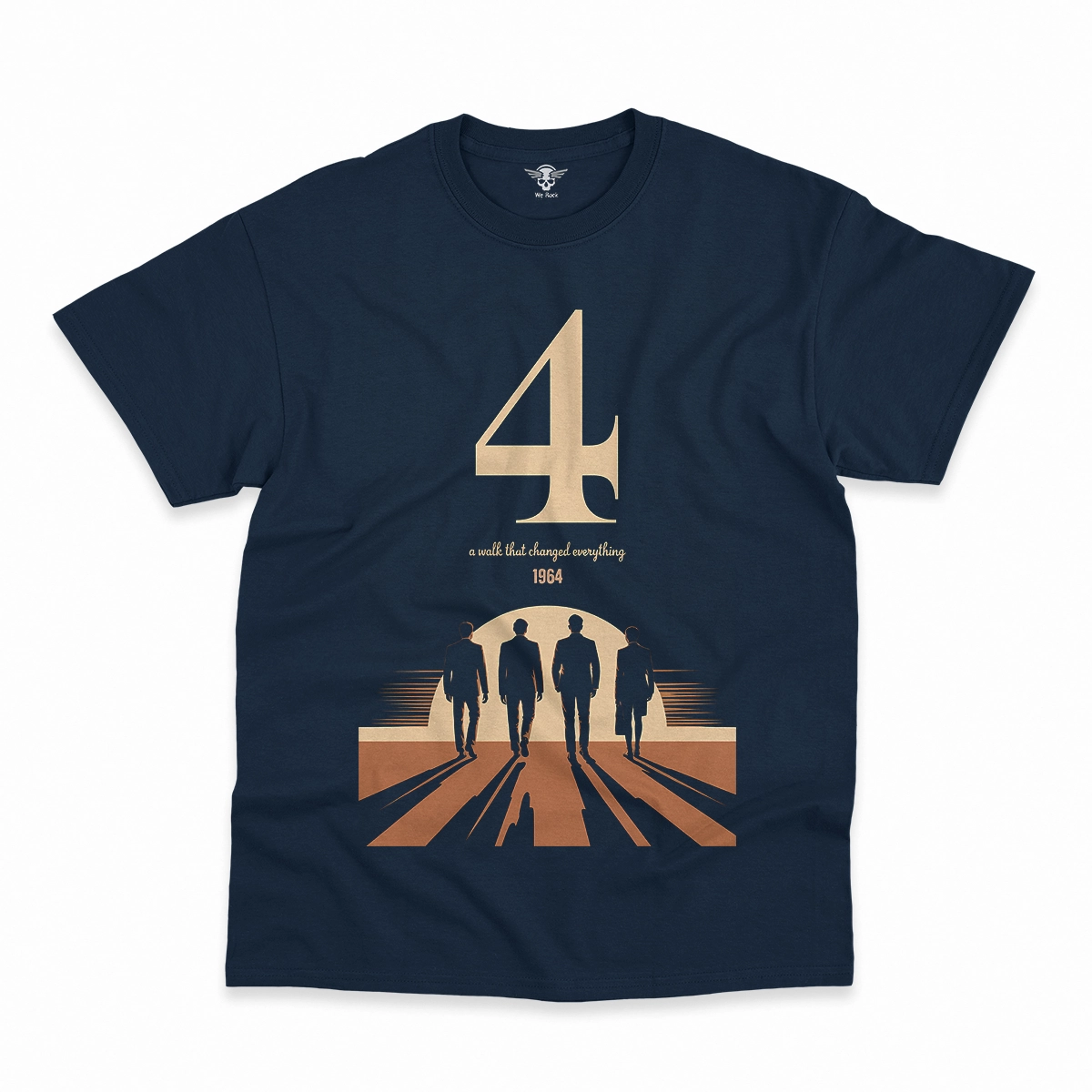 Four — A Walk That Changed Everything — Minimalist Rock Tee