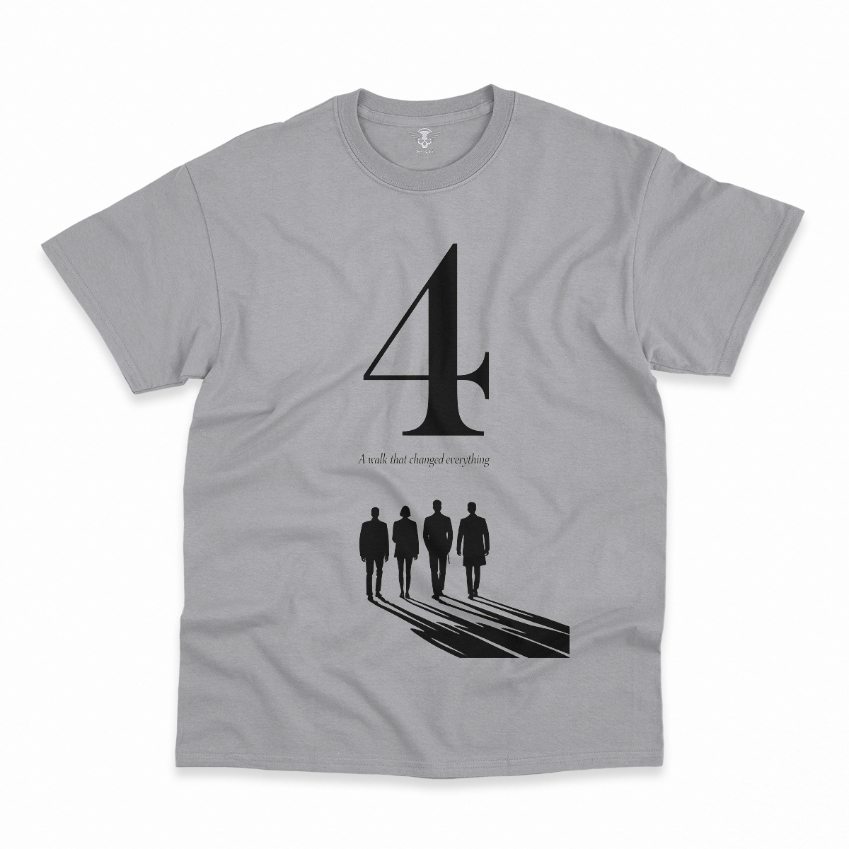 Four — A Walk That Changed Everything — Minimalist Rock Tee