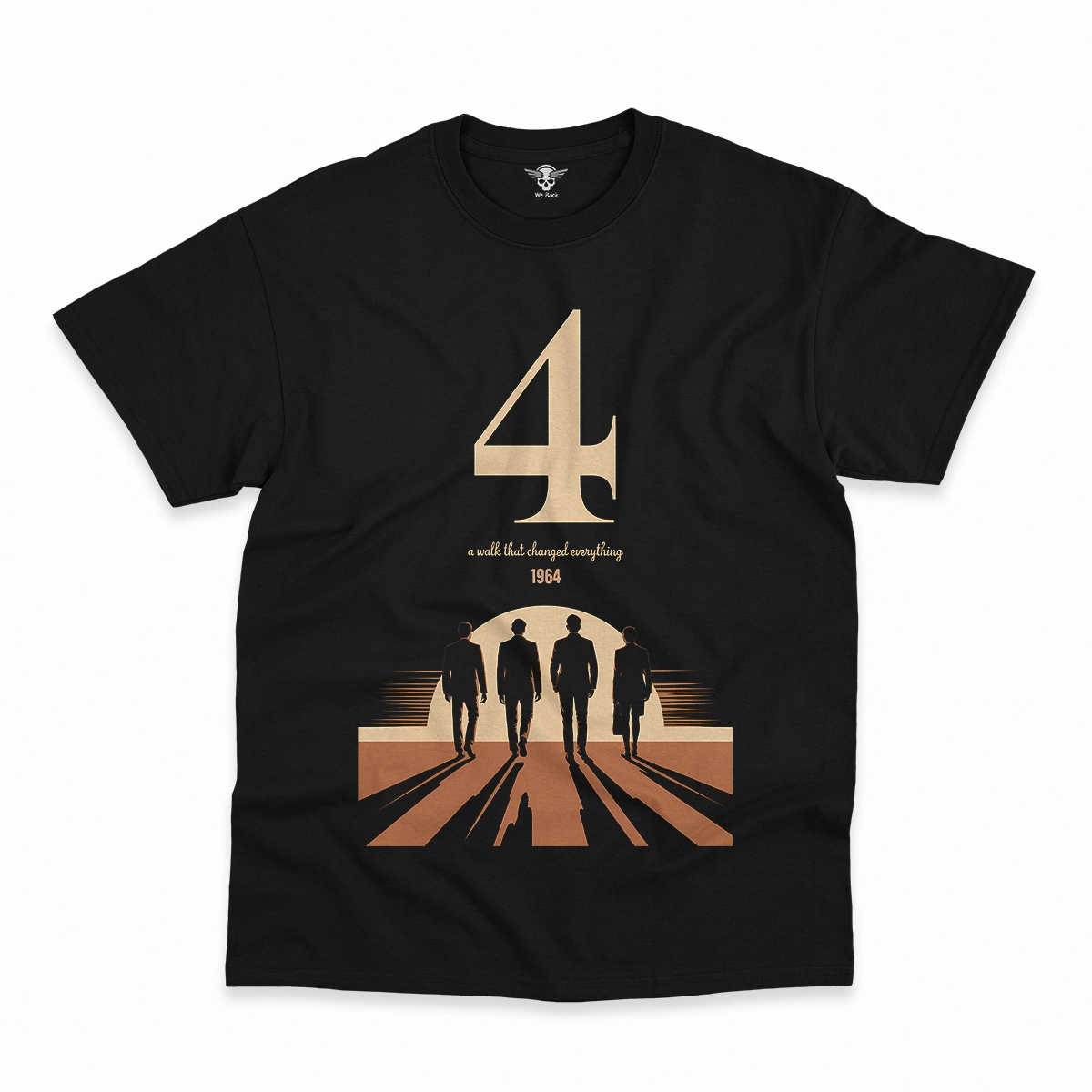 Four — A Walk That Changed Everything — Minimalist Rock Tee