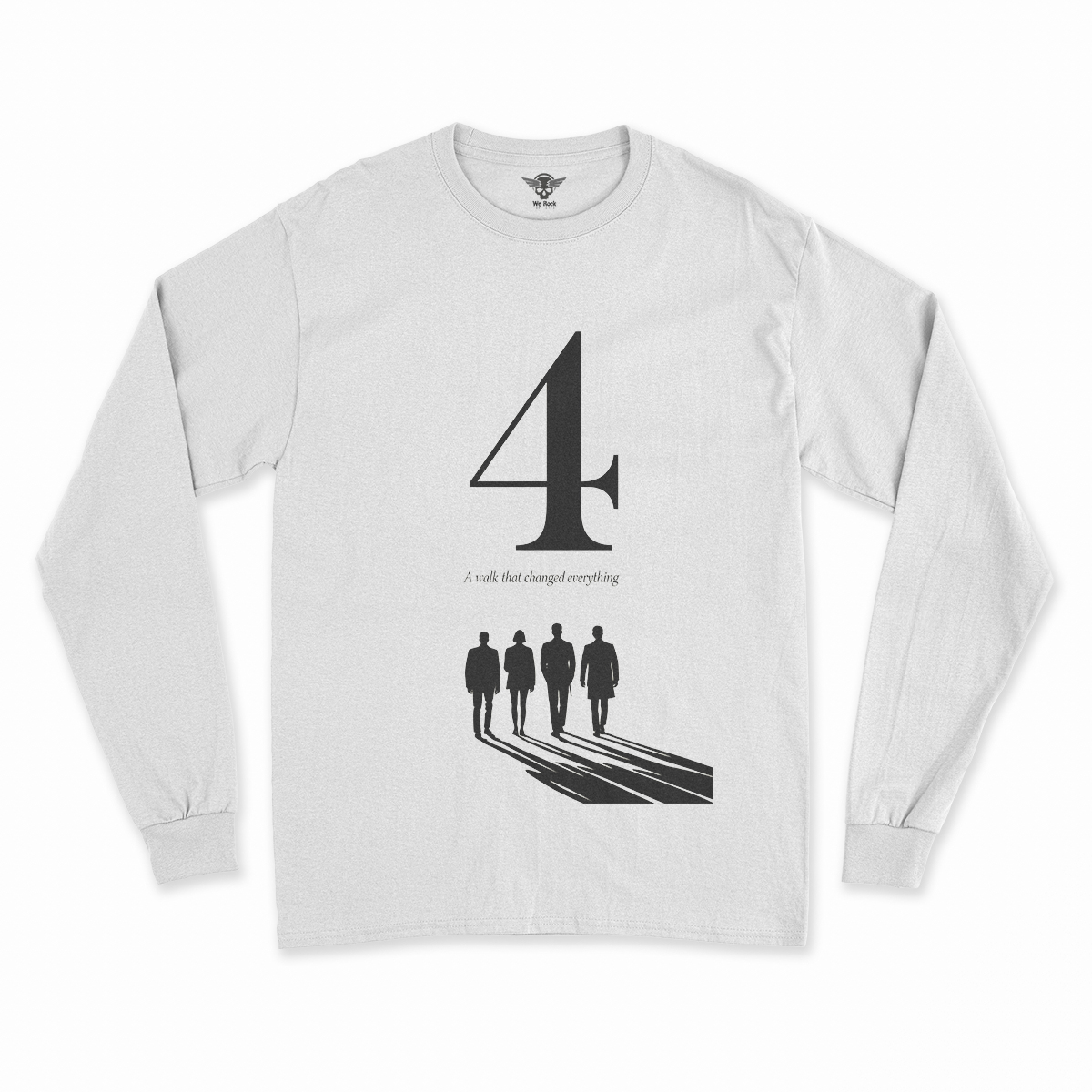 Four — A Walk That Changed Everything — Minimalist Rock Tee
