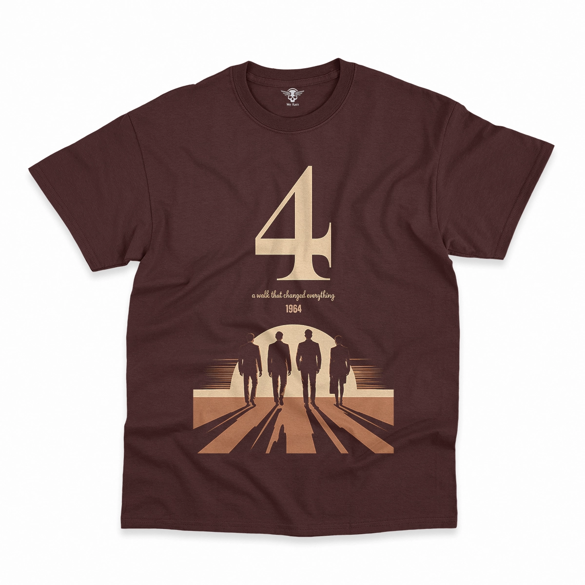 Four — A Walk That Changed Everything — Minimalist Rock Tee
