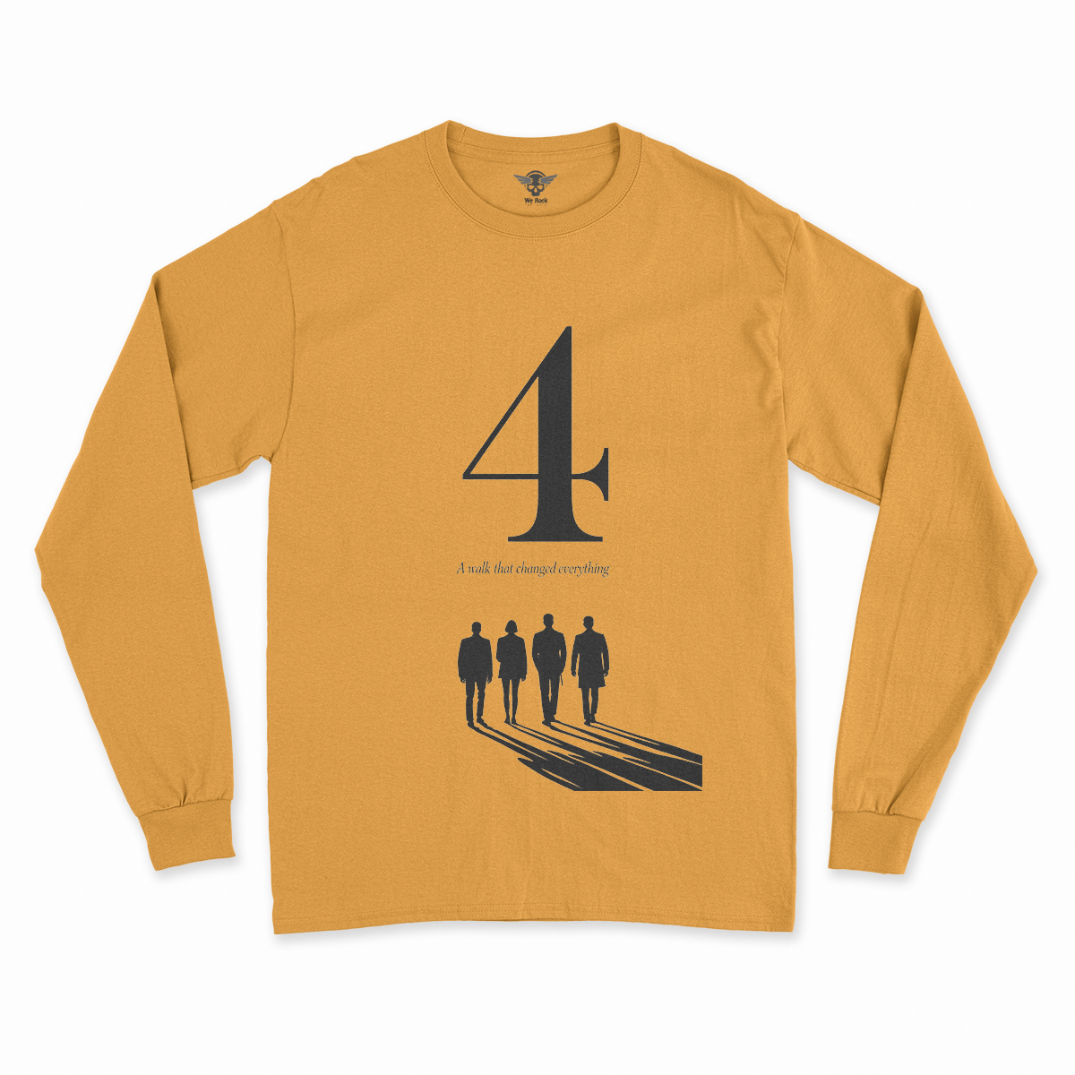 Four — A Walk That Changed Everything — Minimalist Rock Tee