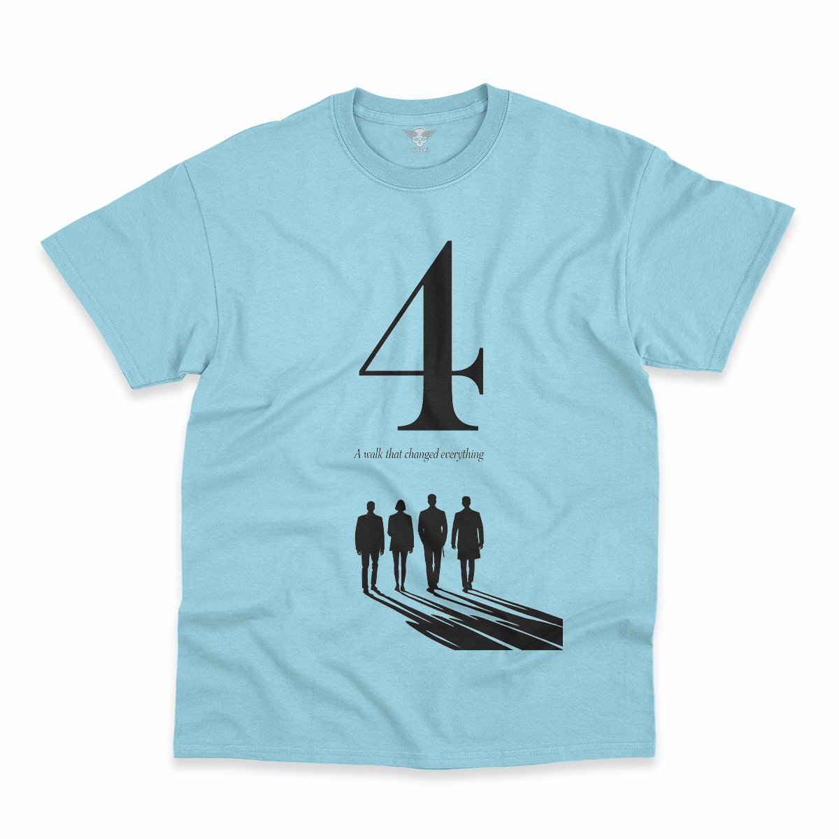 Four — A Walk That Changed Everything — Minimalist Rock Tee