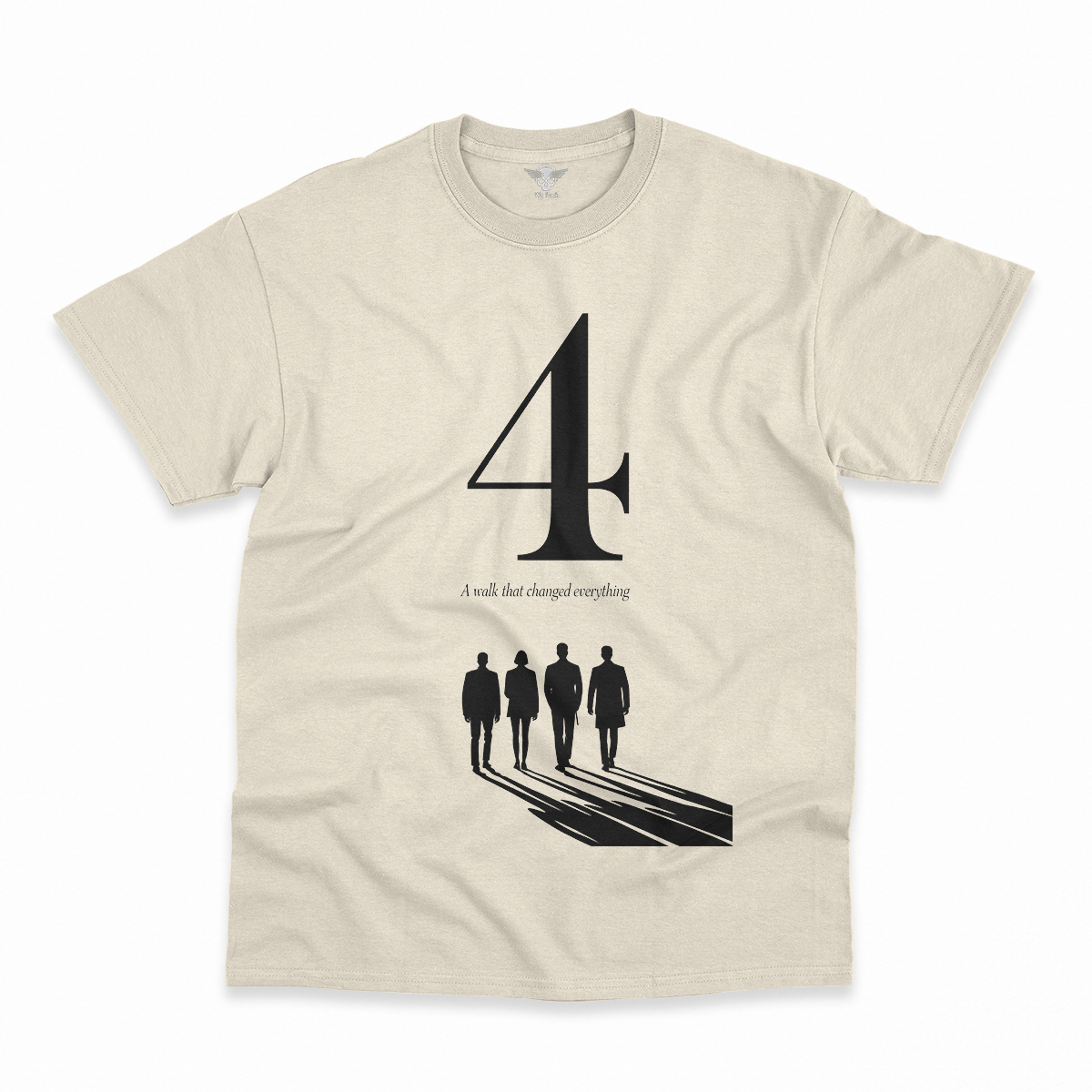 Four — A Walk That Changed Everything — Minimalist Rock Tee