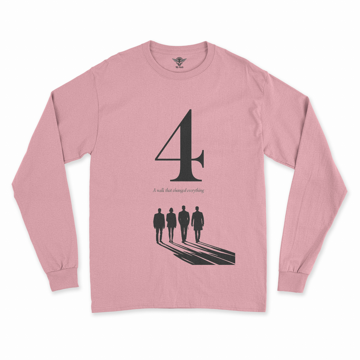 Four — A Walk That Changed Everything — Minimalist Rock Tee