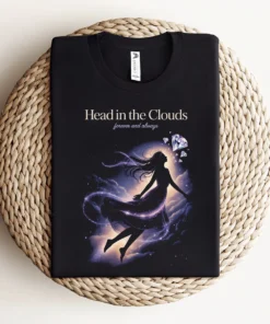 Head in the Clouds — Ethereal Dreamy Rock Heritage Tee — Design I