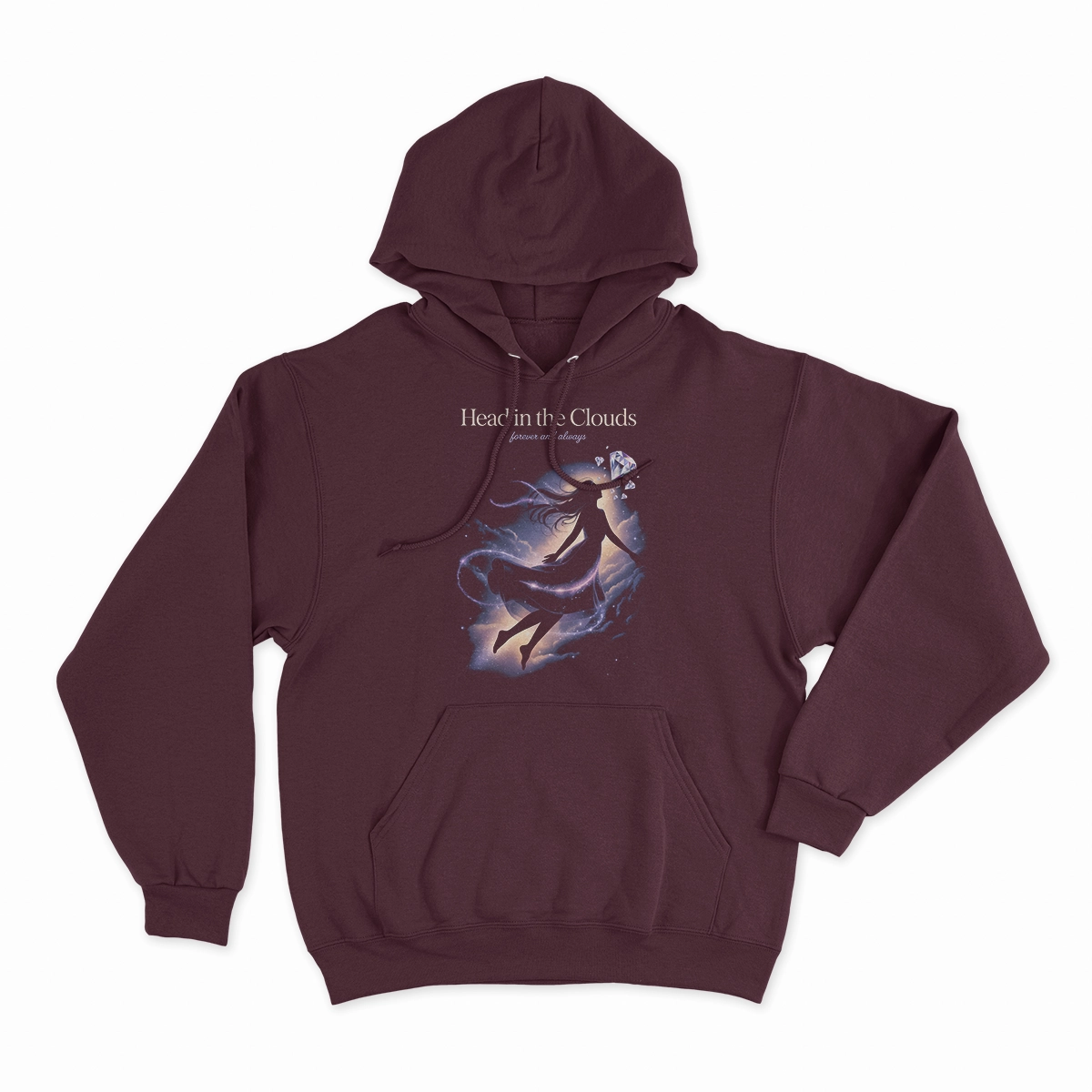 Head in the Clouds — Ethereal Dreamy Rock Heritage Tee — Design I