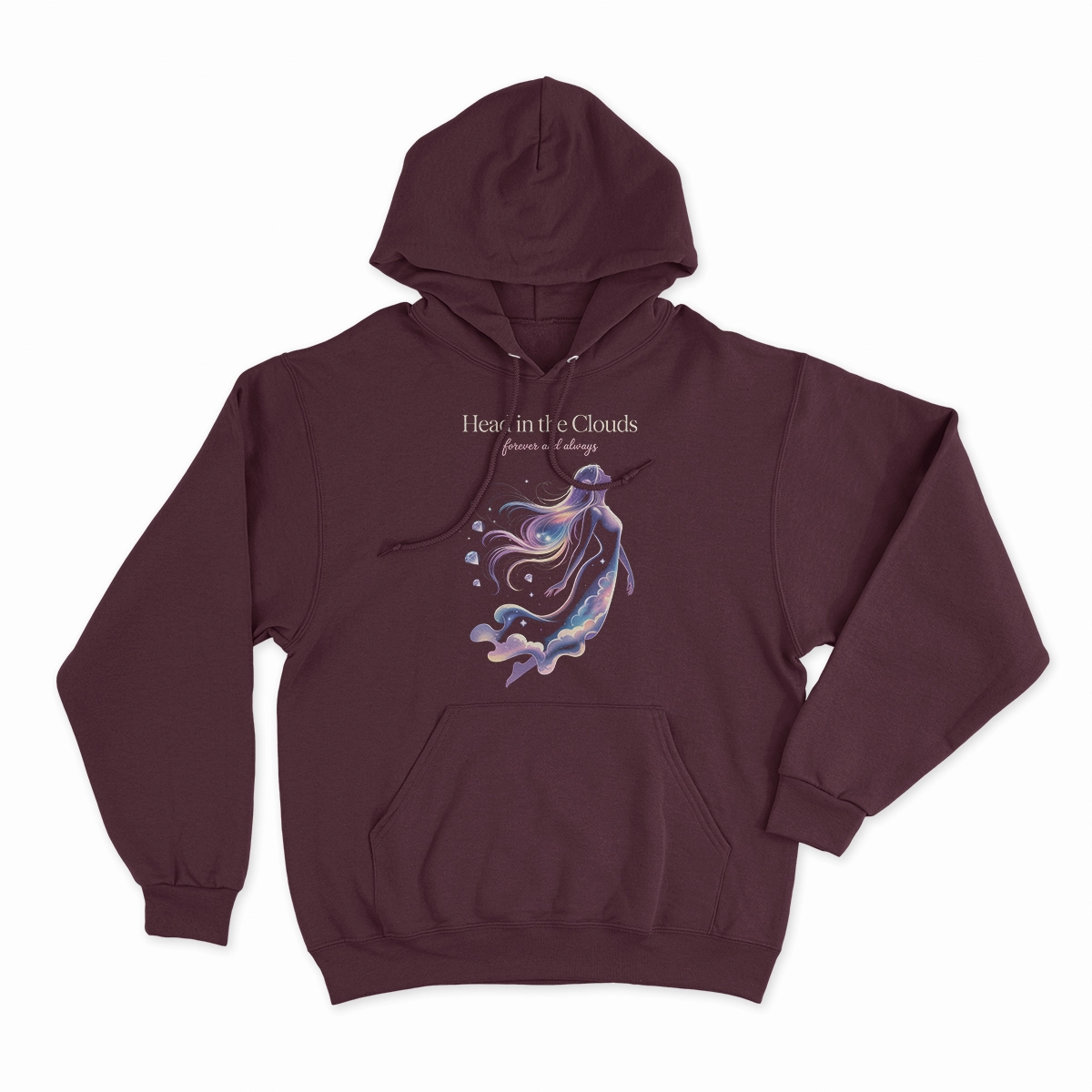 Head in the Clouds — Ethereal Dreamy Rock Heritage Tee — Design II