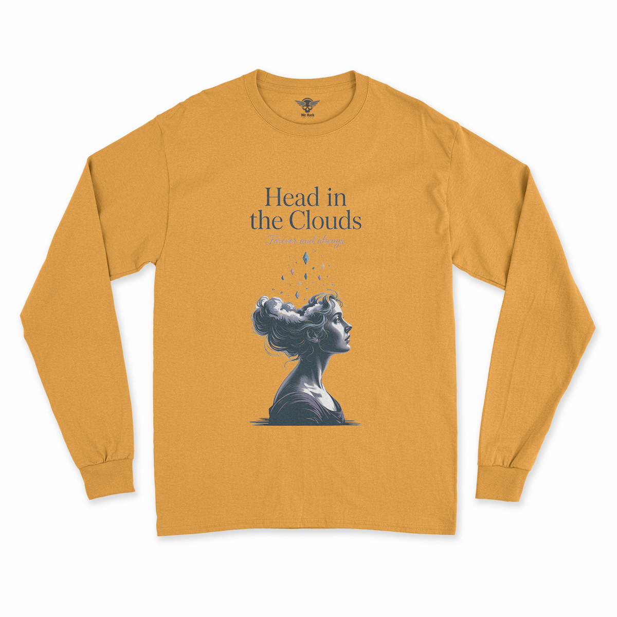 Head in the Clouds — Ethereal Dreamy Rock Heritage Tee