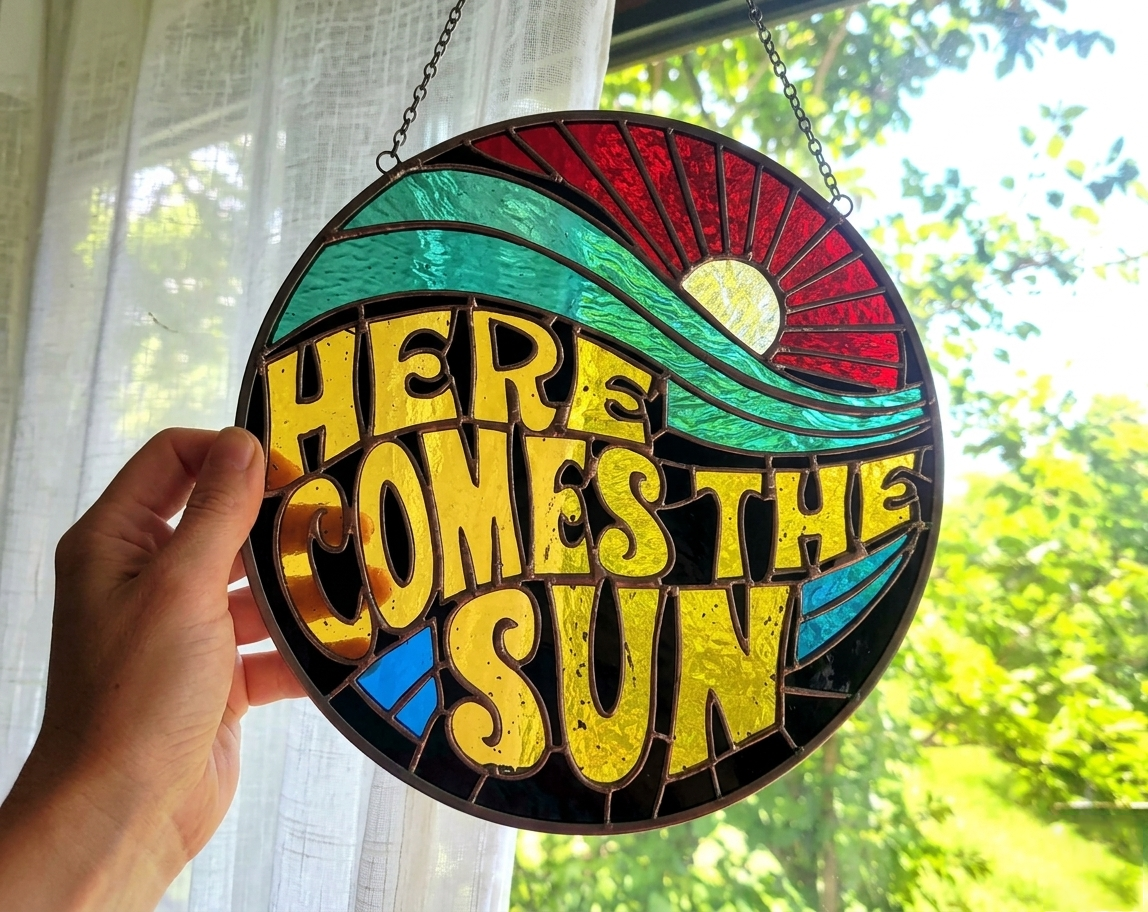 Here Comes The Sun Suncatcher (1)