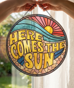 Here Comes The Sun Suncatcher (2)