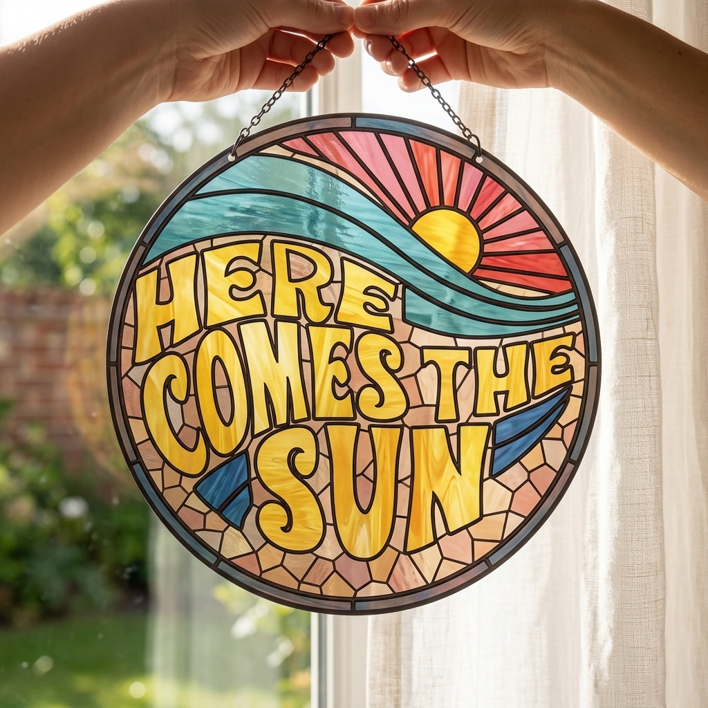 Here Comes The Sun Suncatcher (2)