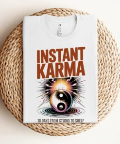 Instant Karma — 10 Days From Studio to Shelf 1970 Rock Tee