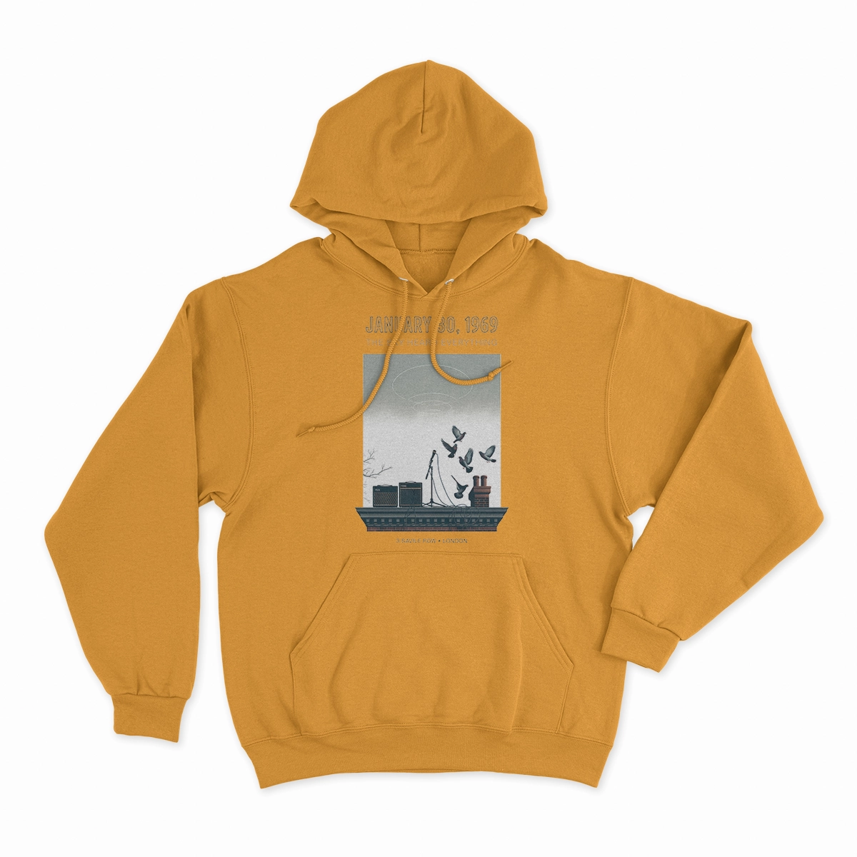 January 30, 1969 — The Sky Heard Everything — Rooftop Rock Tee — Design III