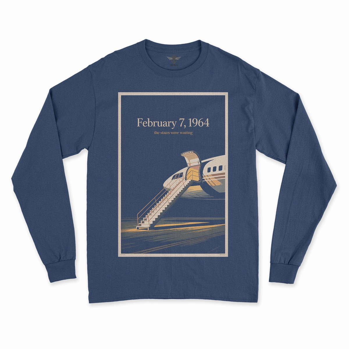 Just Landed — Pan Am 101 — New York February 1964 Rock Tee — Design II
