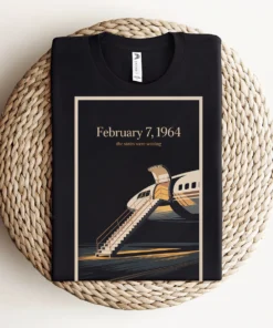 Just Landed — Pan Am 101 — New York February 1964 Rock Tee — Design II