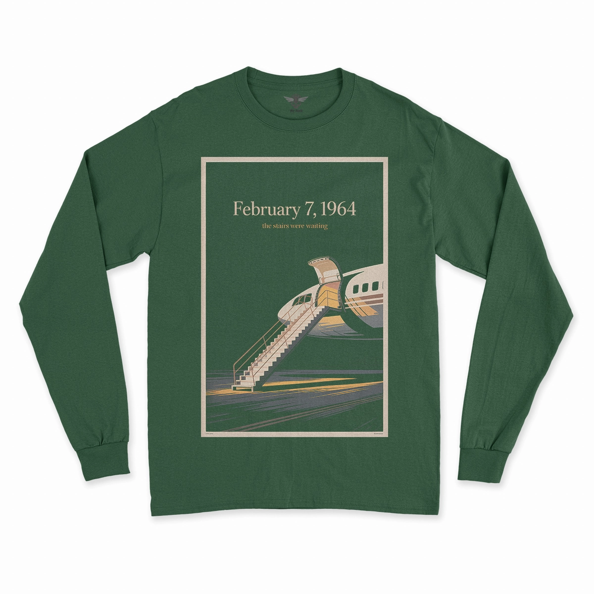 Just Landed — Pan Am 101 — New York February 1964 Rock Tee — Design II