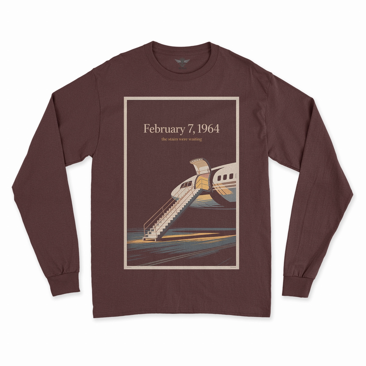 Just Landed — Pan Am 101 — New York February 1964 Rock Tee — Design II