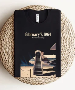 Just Landed — Pan Am 101 — New York February 1964 Rock Tee — Design III